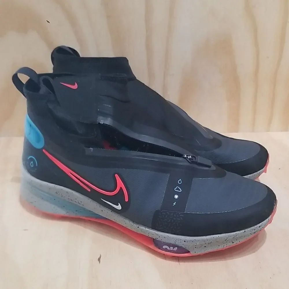 Nike Mens Black Air Zoom Infinity Tour 2 Shield Golf Shoes Sz 11 1/2